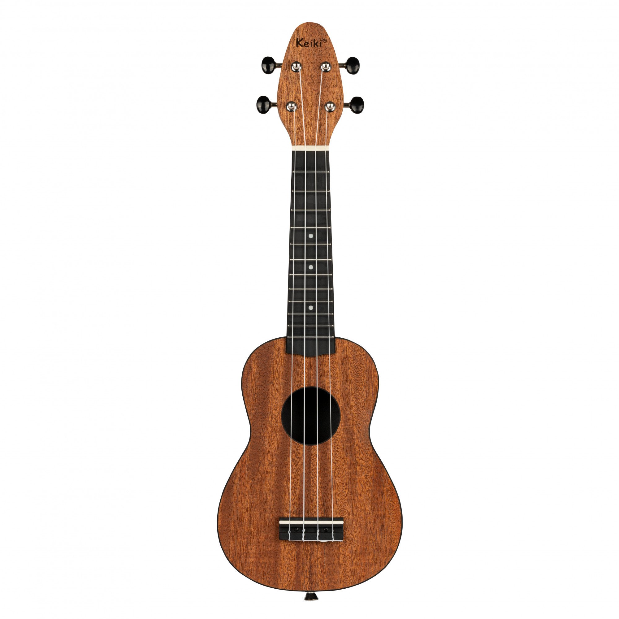 Ukulele Set "Mahogany" inkl. Gymbag/H-Tuner/5 Picks/Gurt
