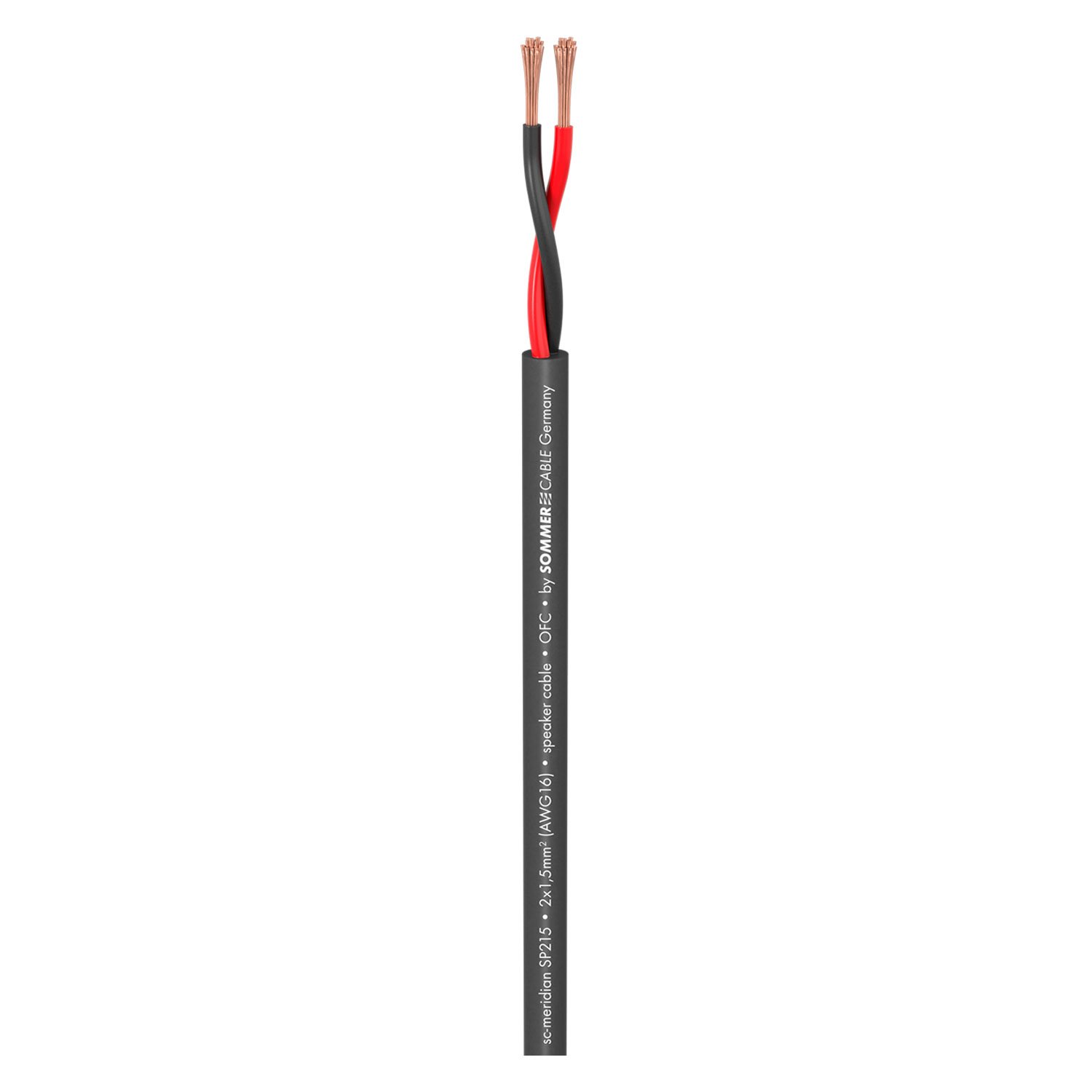 Lautsprecherkabel MERIDIAN SP215 schwarz - Meterware
