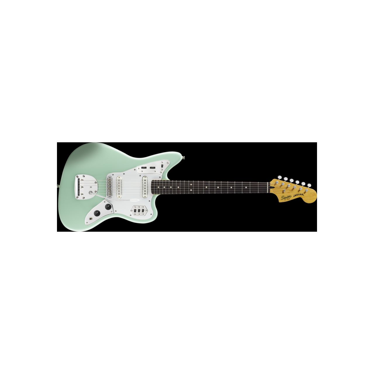 Vintage Modified Jaguar Surf Green - E-Gitarre
