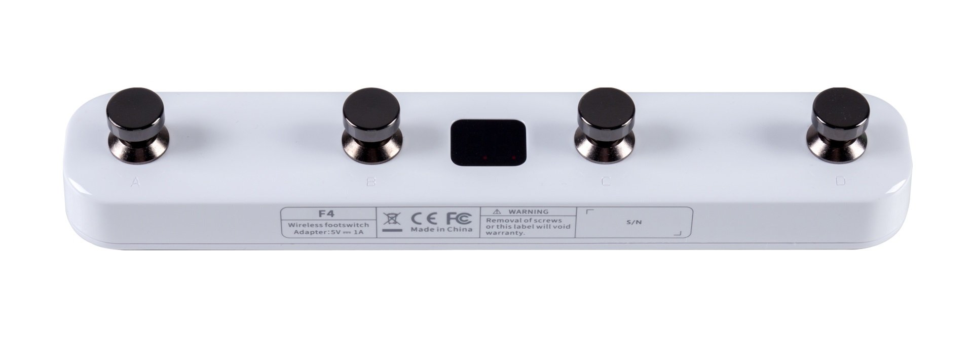 F4 Wireless Footswitch White