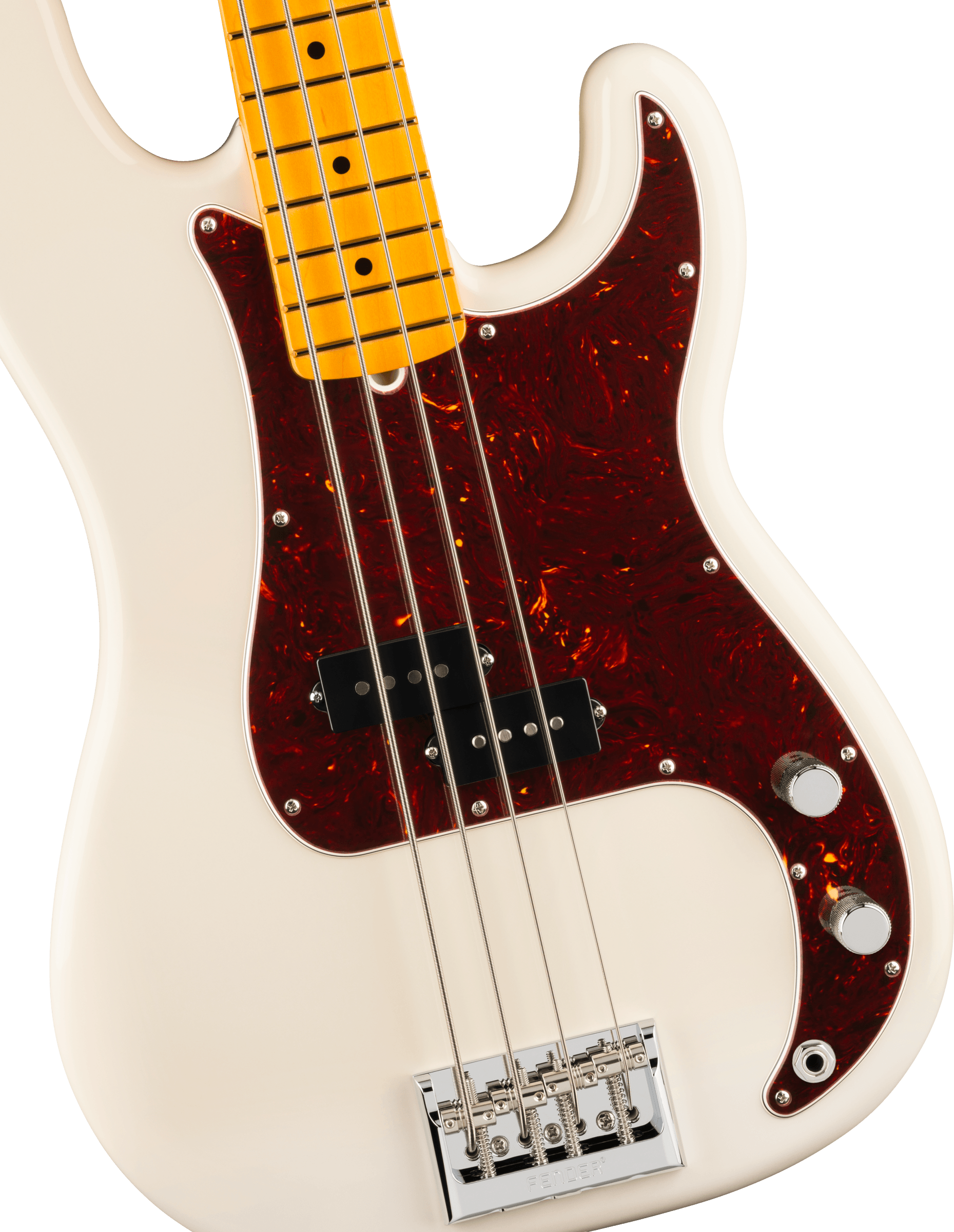 American Professional Precision Bass Olympic White