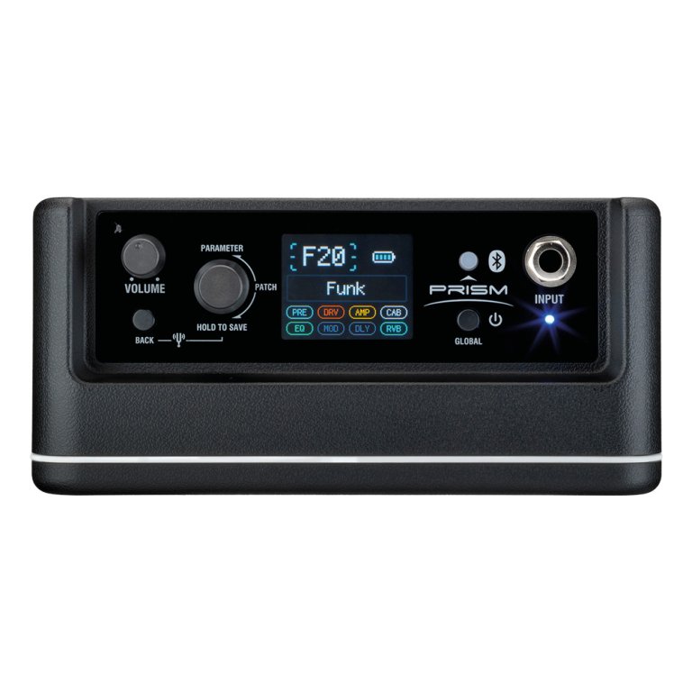 PRISM-MINI Black Portable Stereo Multi Fx Guitar Amp