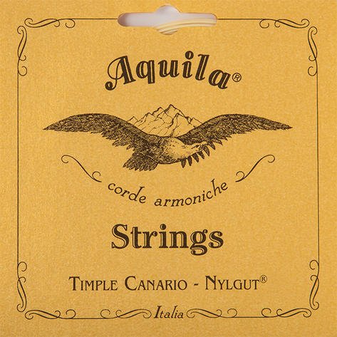 5CH - Nylgut, Timple Canario String Set, D- (Cantino) Tuning, Soprano