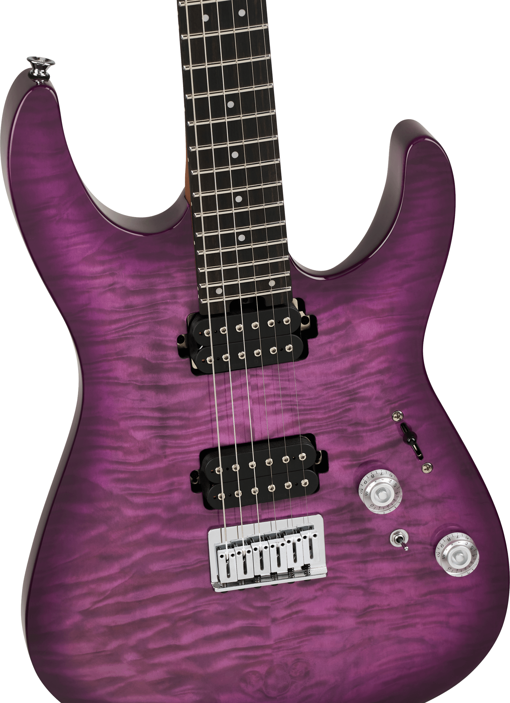 Pro-Mod Plus DK24 HH HT EB QM, Ebony Violet Radiance