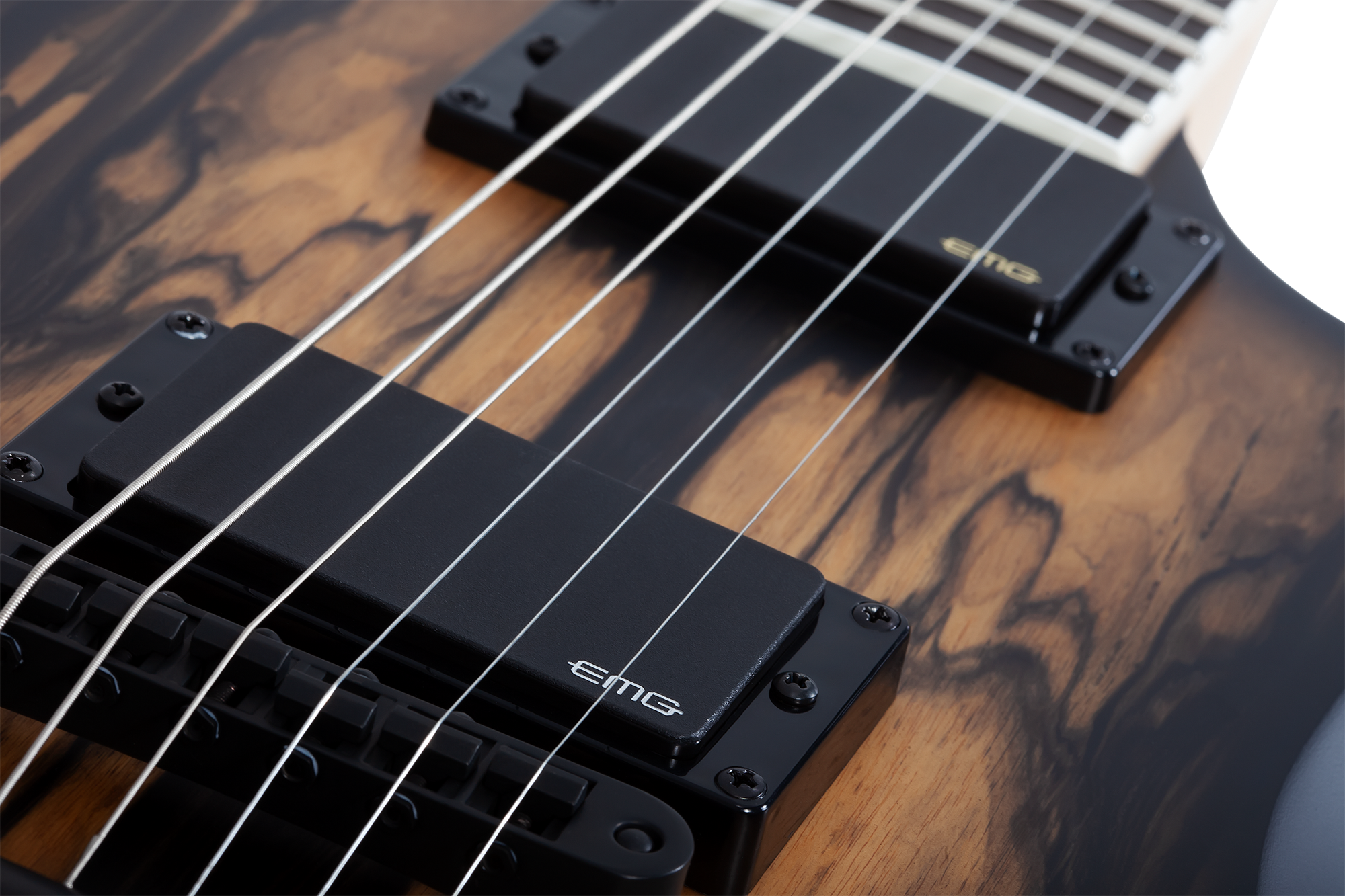 Wrathmaker Pale Moon Ebony Black Burst
