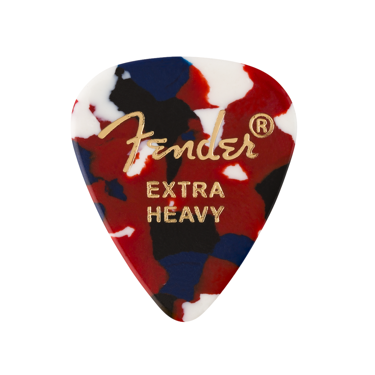 351 Shape Premium Picks, Extra Heavy, Confetti, 12 Count
