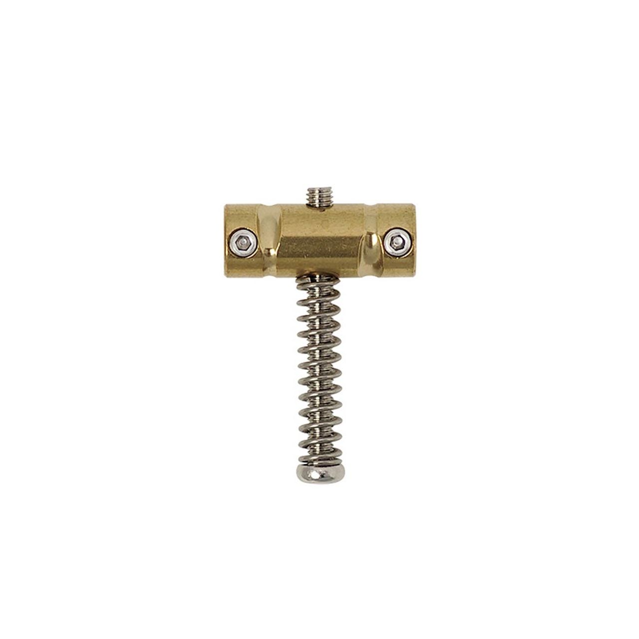 set bridge saddles for TE guitar, solid brass, compensated, set of 3 pieces