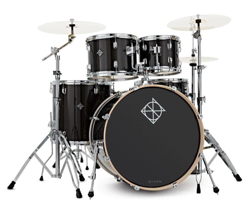 PODSK522S1MBK 22" Spark Drumset in Misty Black inkl. Hardware und Becken