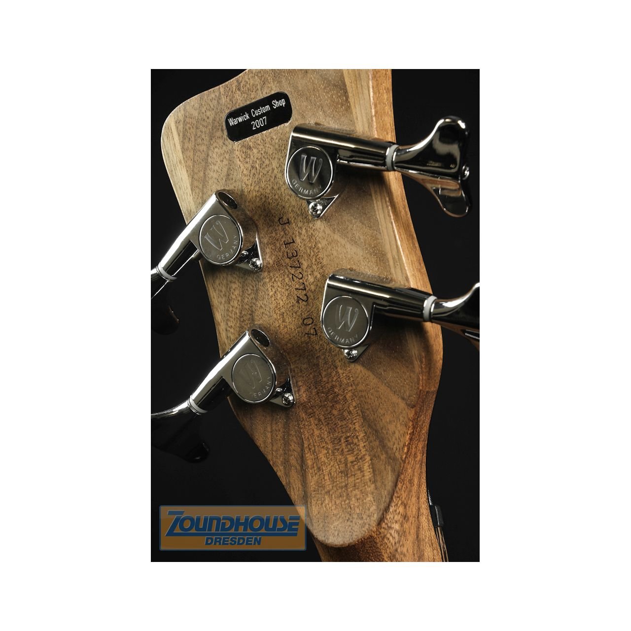 Warwick Corvette Std. Ocean Blue - 4-Saiter E-Bass - Warwick Lounge Modell J 137272-Baujahr: 2007