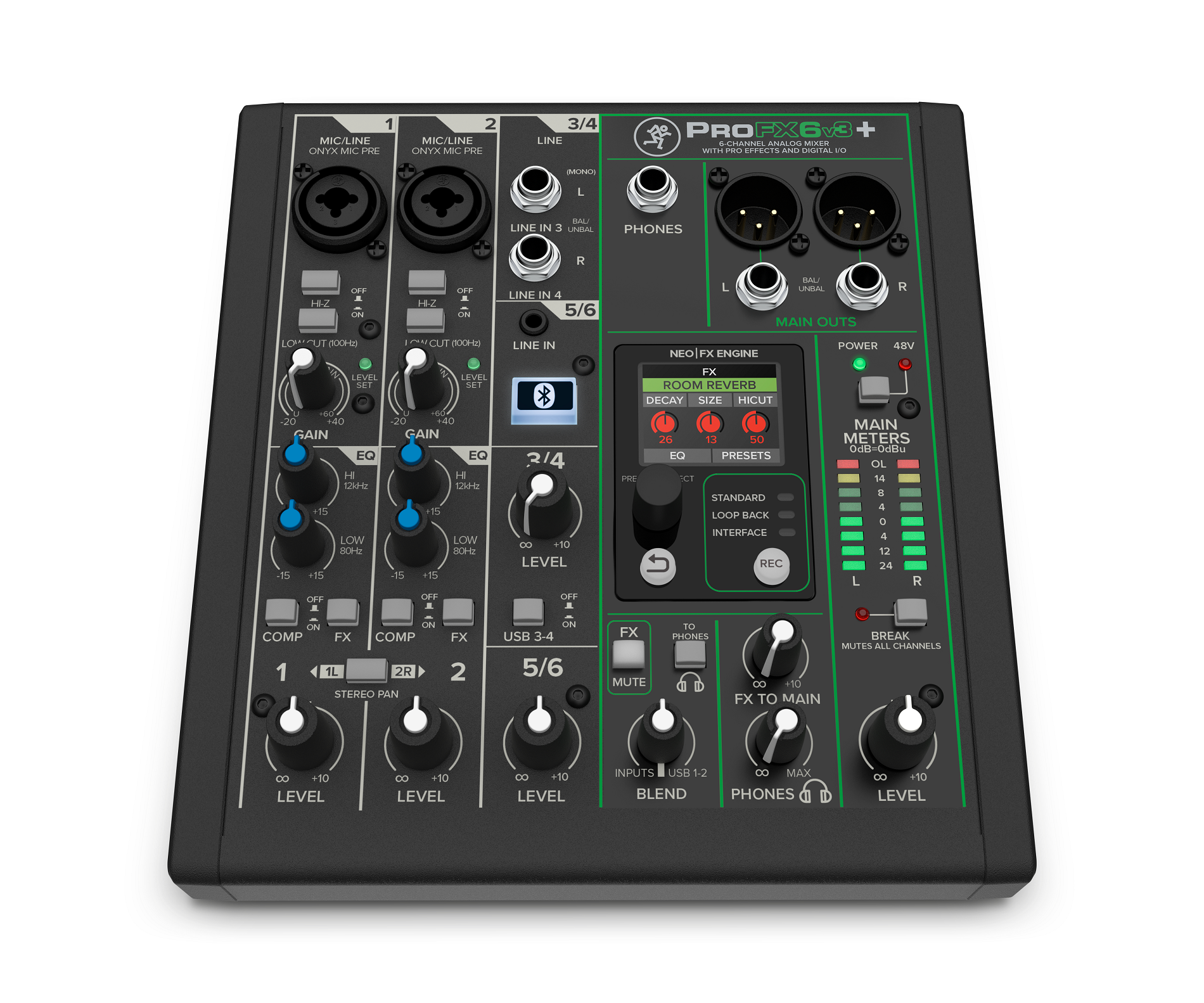 ProFX6v3+ 6-Kanal Mixer 