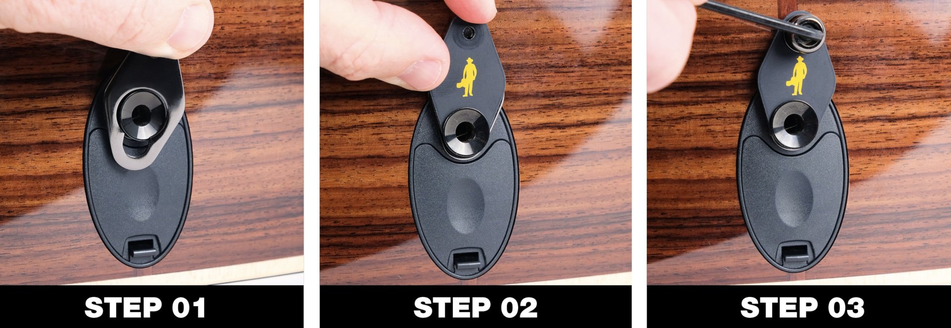 MN272 Acousti-Lok Strap Lock Adapter for T-Style Guitars
