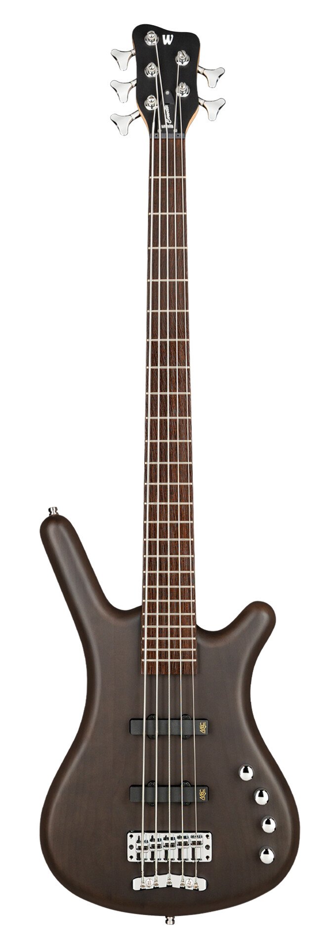 RockBass Corvette Basic 5-String Nirvana Black Transparent Satin (B-Stock)
