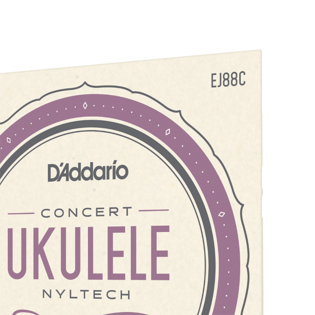 EJ88C Nyltech Ukulele Strings, Concert