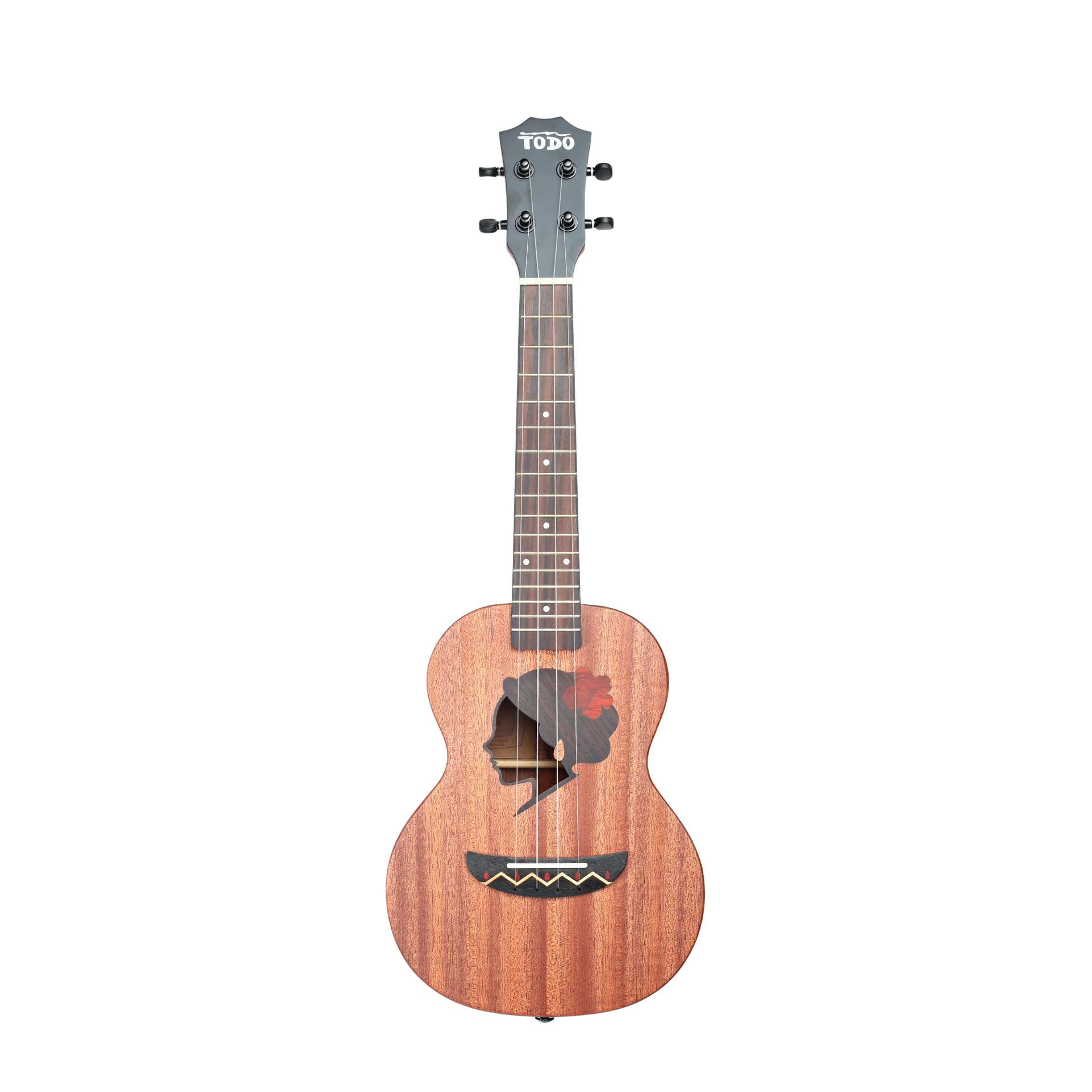 Hula Girl Ukulele Mahagoni  Vollmassiv