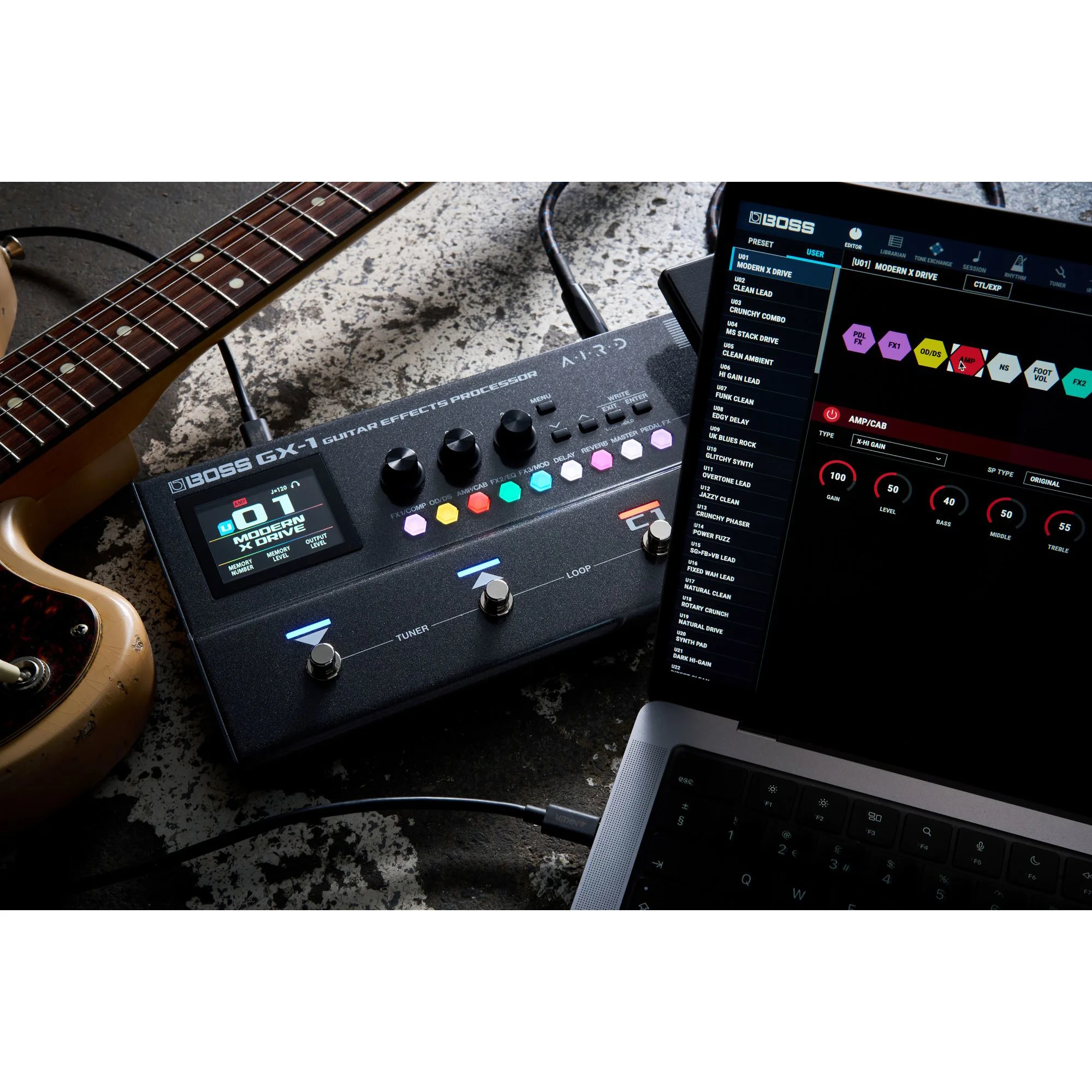 GX-1 Gitarren-Effektprozessor