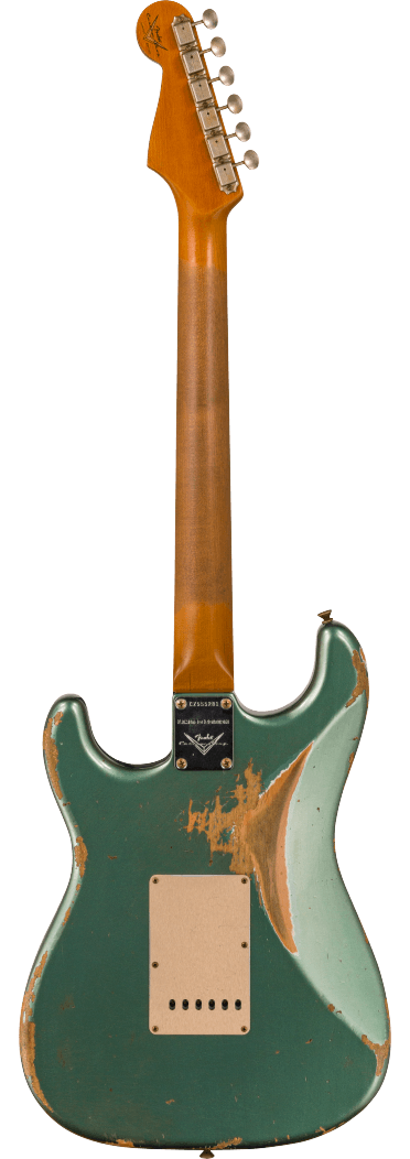 Ltd Roasted '59 Stratocaster, Heavy Relic, Aged Sherwood Green Metallic