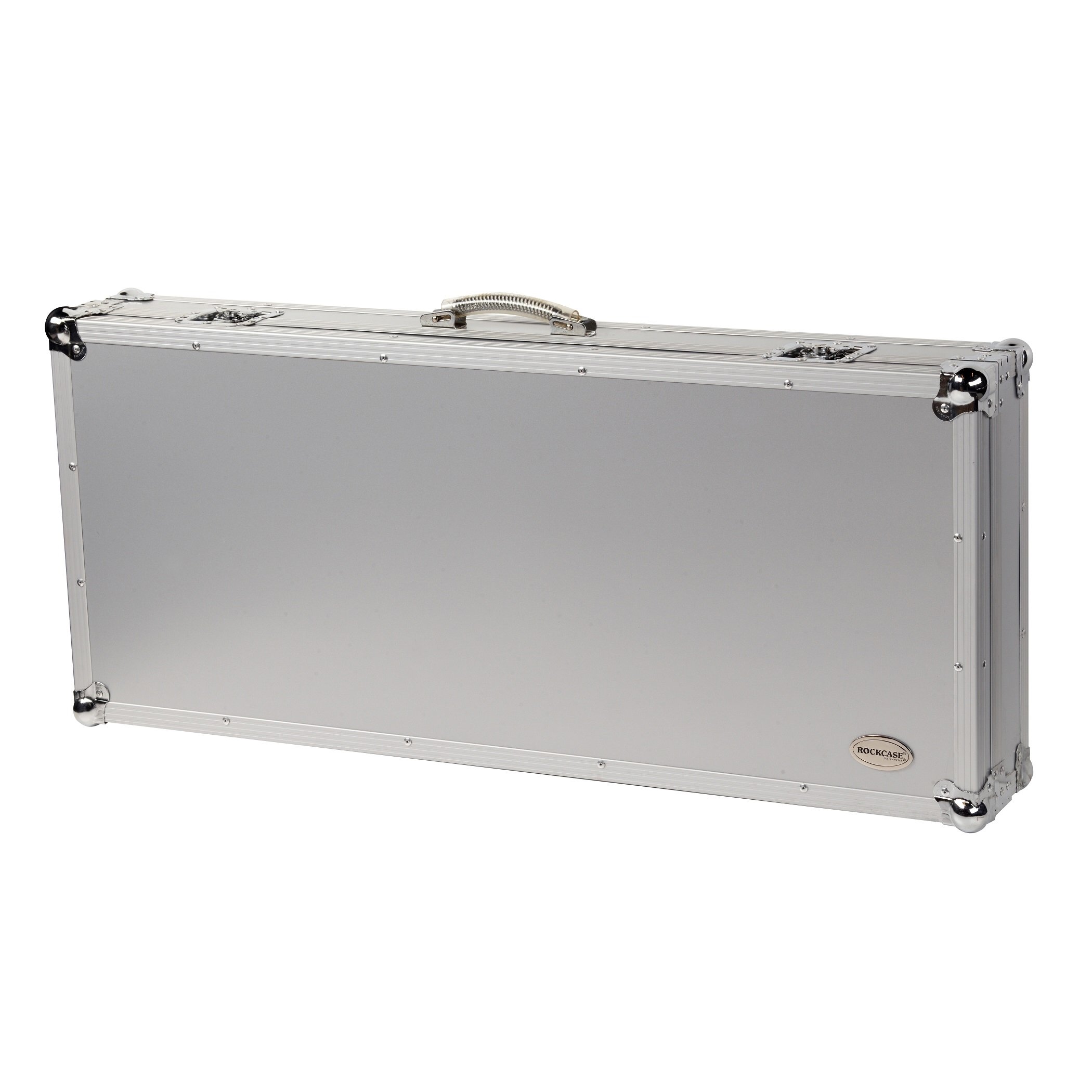 Flight Case Hollow Body Guitar Silver Alu