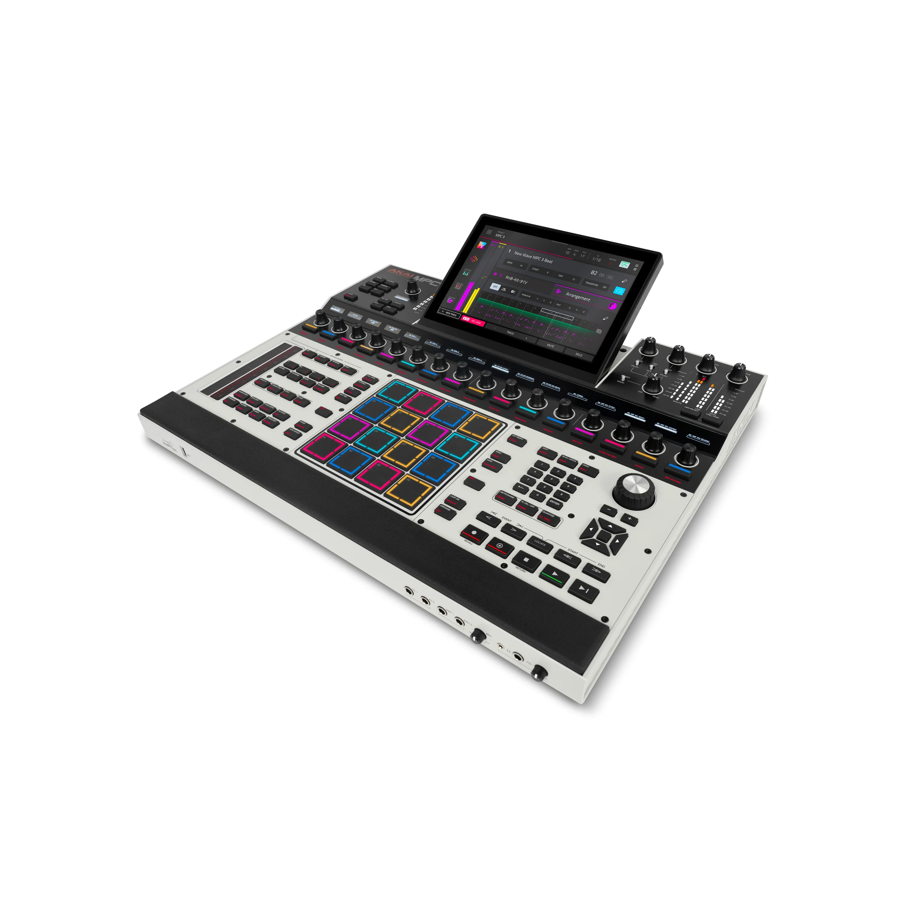 Akai MPC XL Dreiviertelansicht: ¾ Perspektive