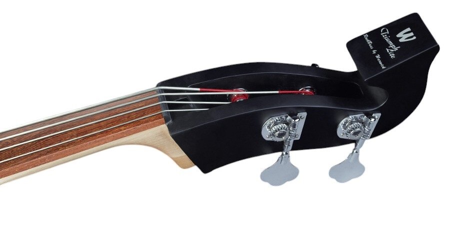 RockBass Triumph Lite, 4-String - Metallic Red High Polish