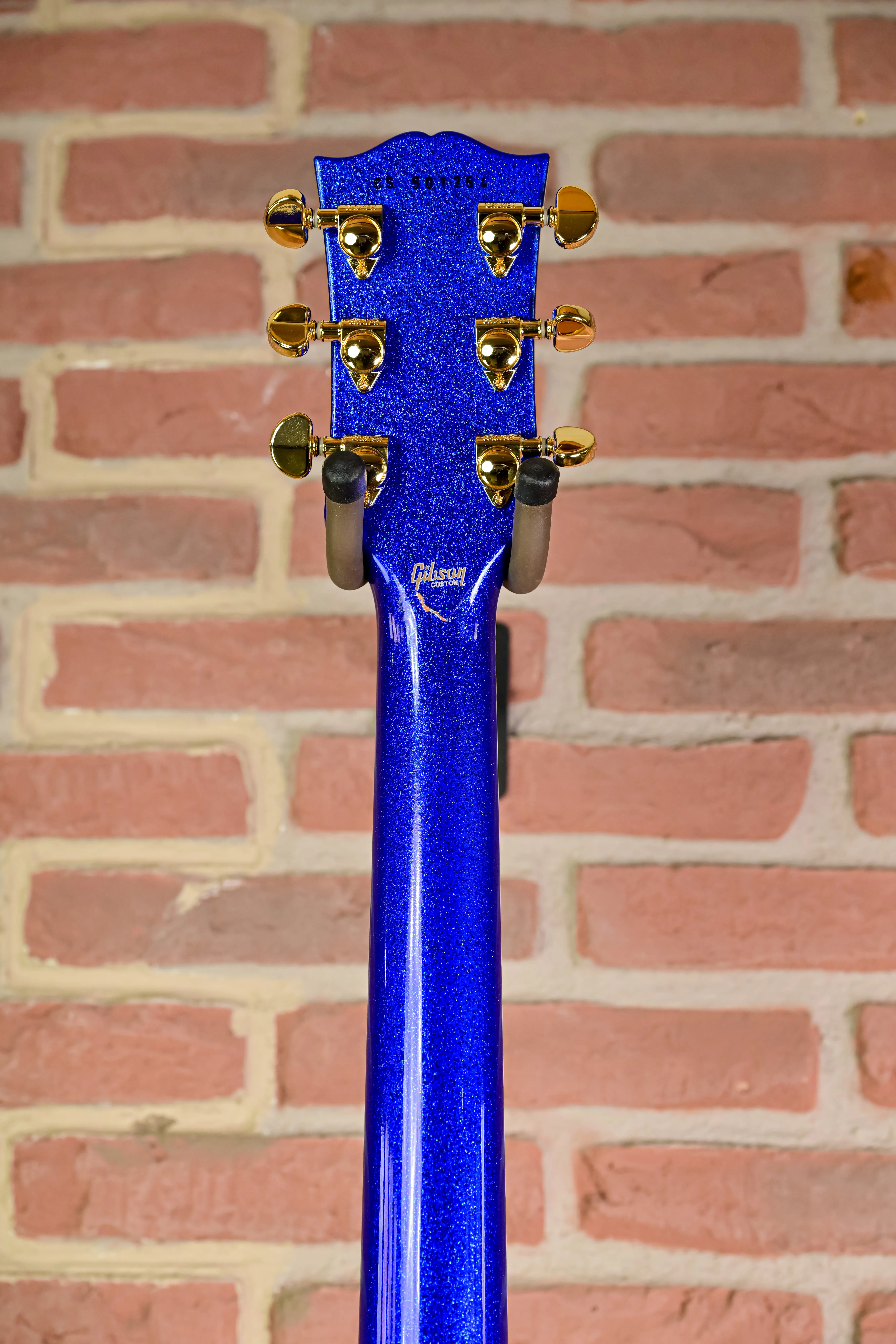 Les Paul Custom M2M Dark Blue Sparkle (B-Stock) High-End Guitar