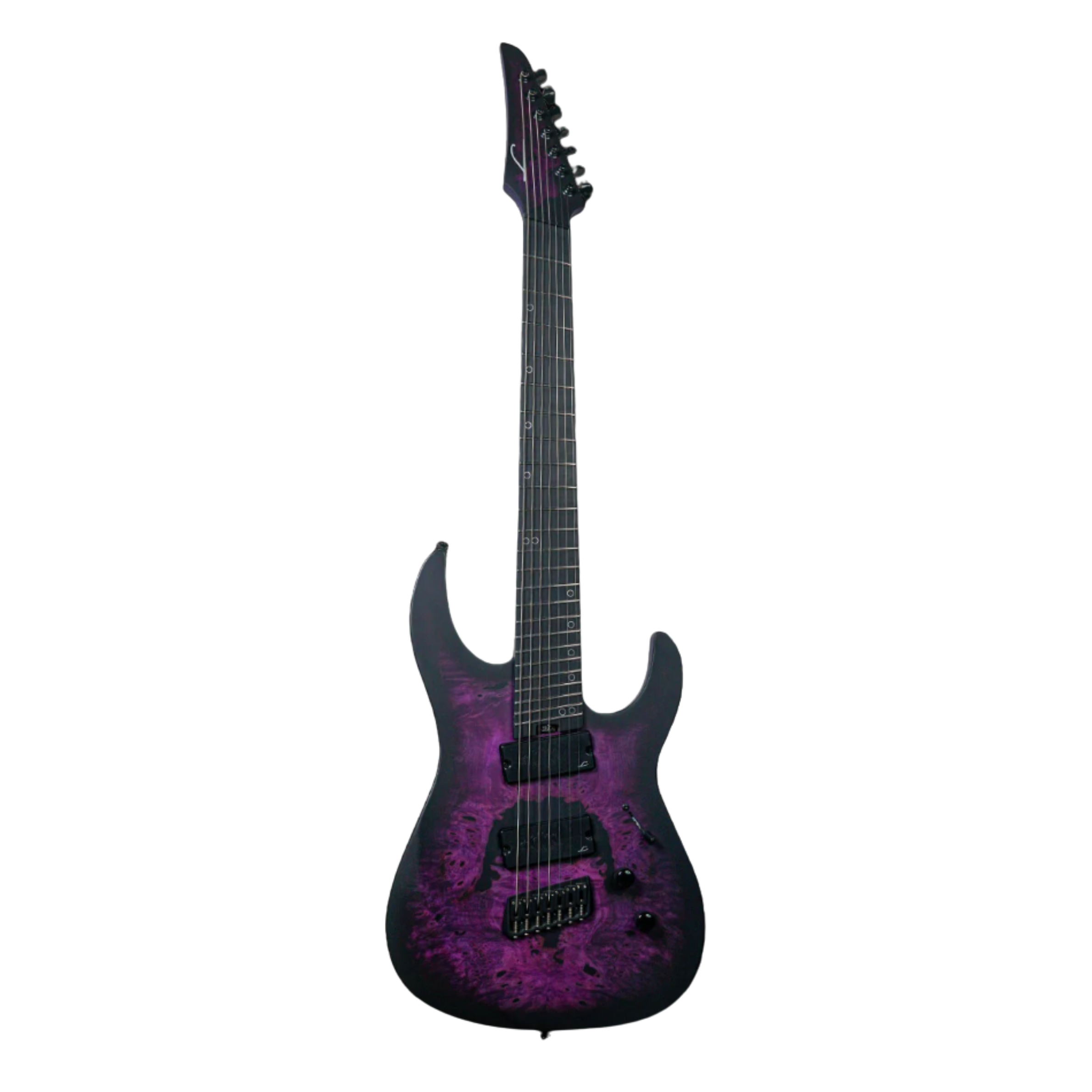 Ninja Super Shred 7-string Multi-scale, Deep Purple 
