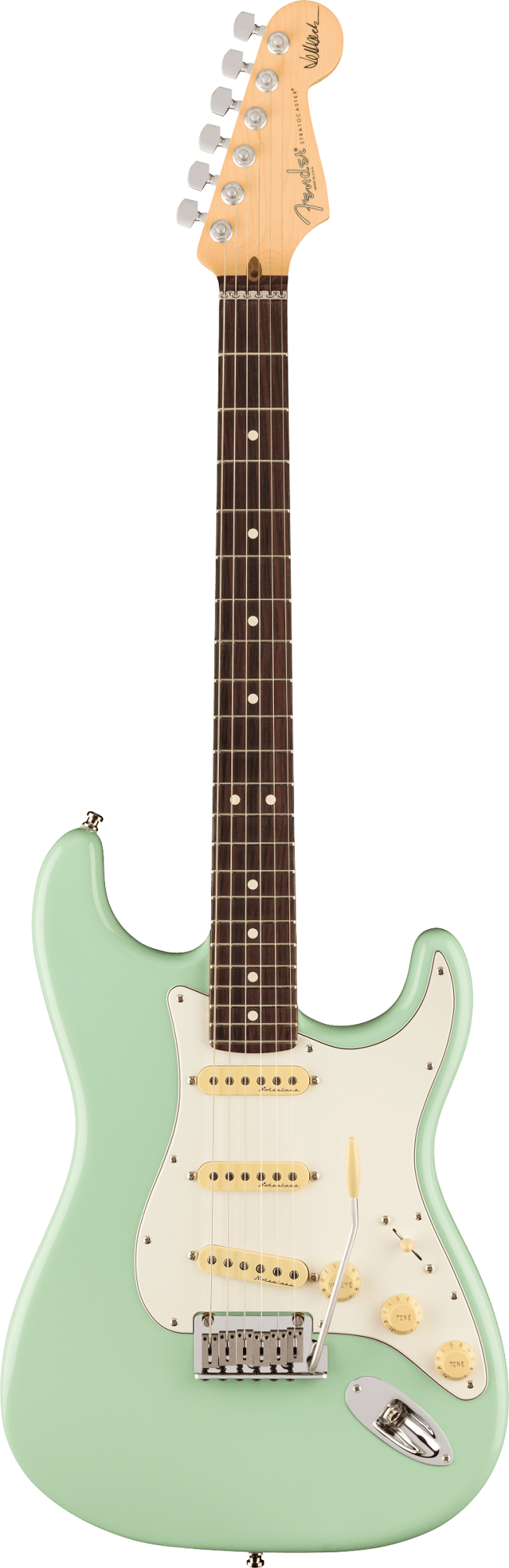 Jeff Beck Stratocaster Surf Green