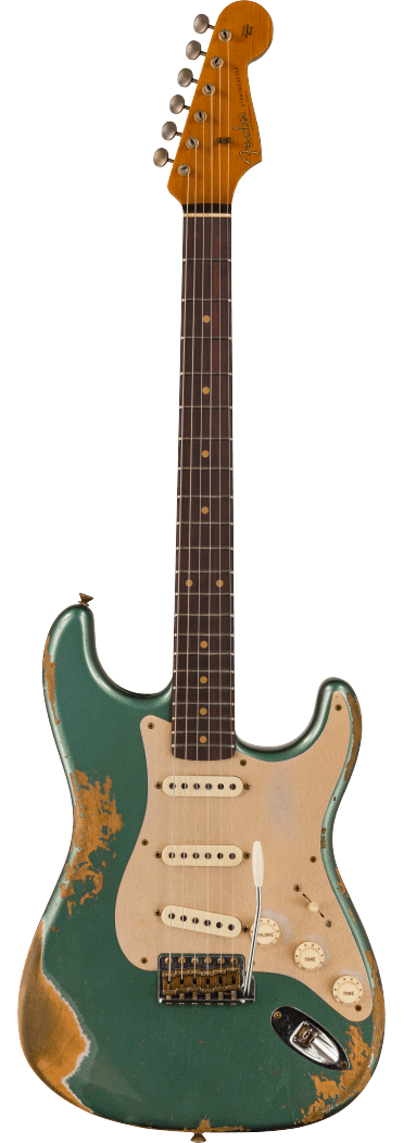 Ltd Roasted '59 Stratocaster, Heavy Relic, Aged Sherwood Green Metallic