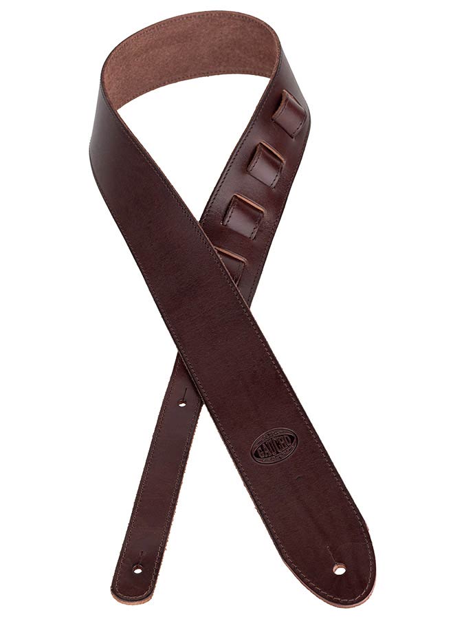GST-941 Cobbler Series Dark Brown Guitar Strap 