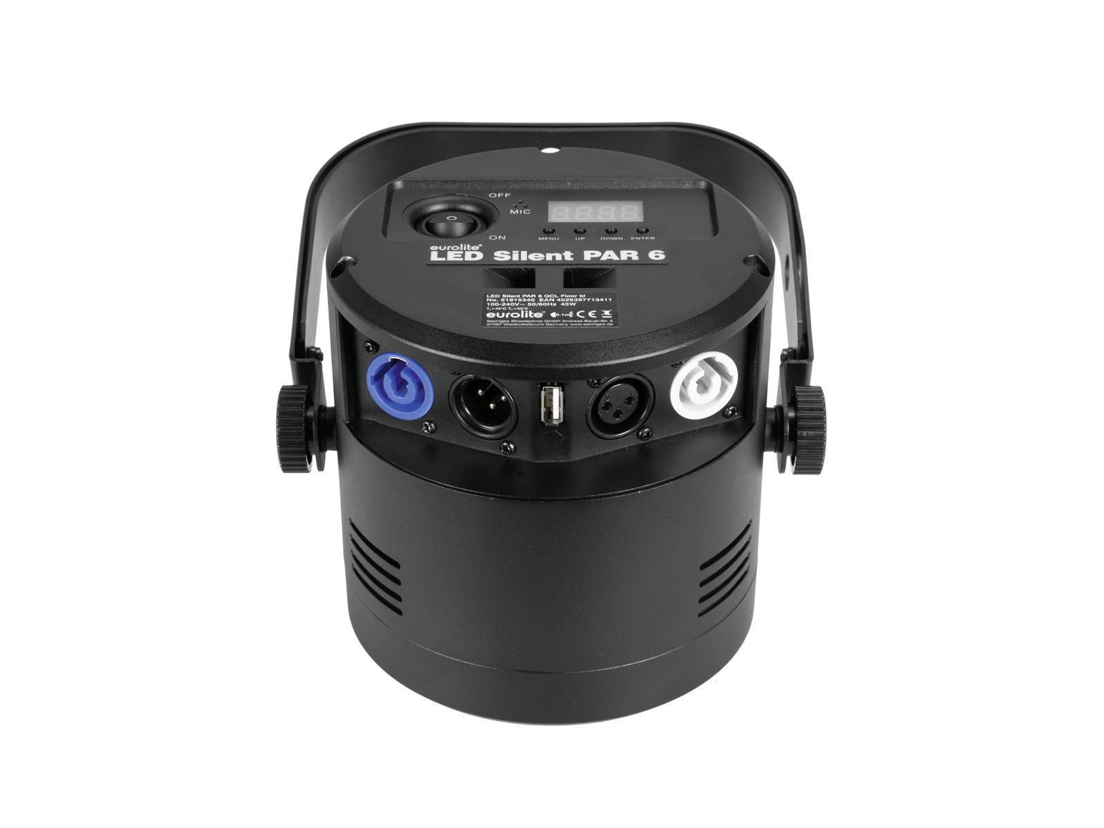 LED Silent Par 6 QCL Floor sw