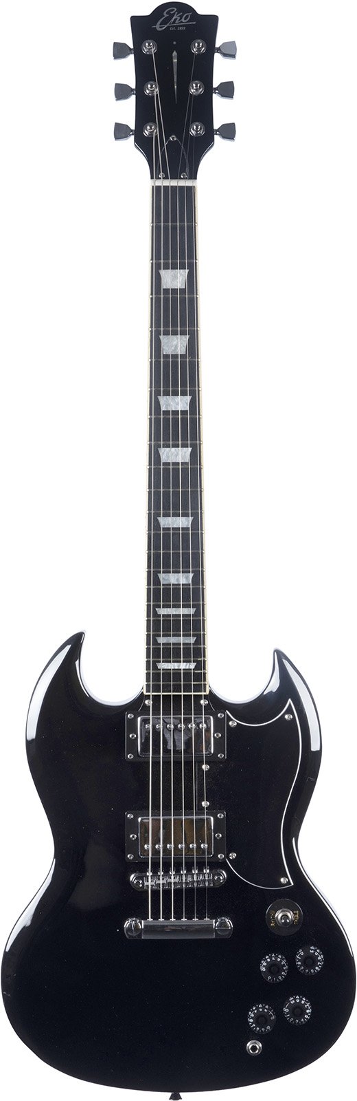 DV-300 E-Gitarre Black