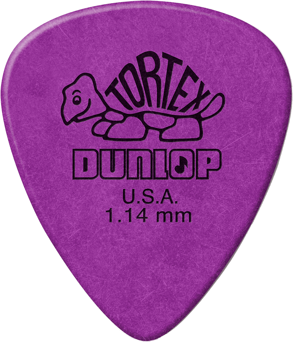 Tortex Standard Picks, Player's Pack, 12 pcs., purple, 1.14 mm