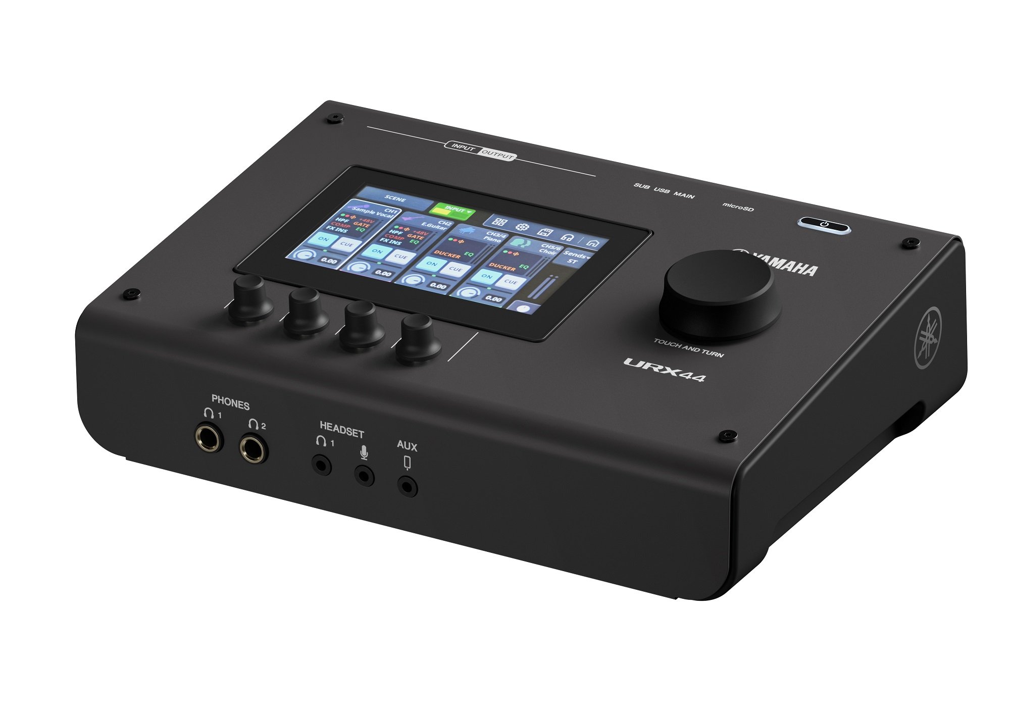 URX44 BK USB Audio-Interface