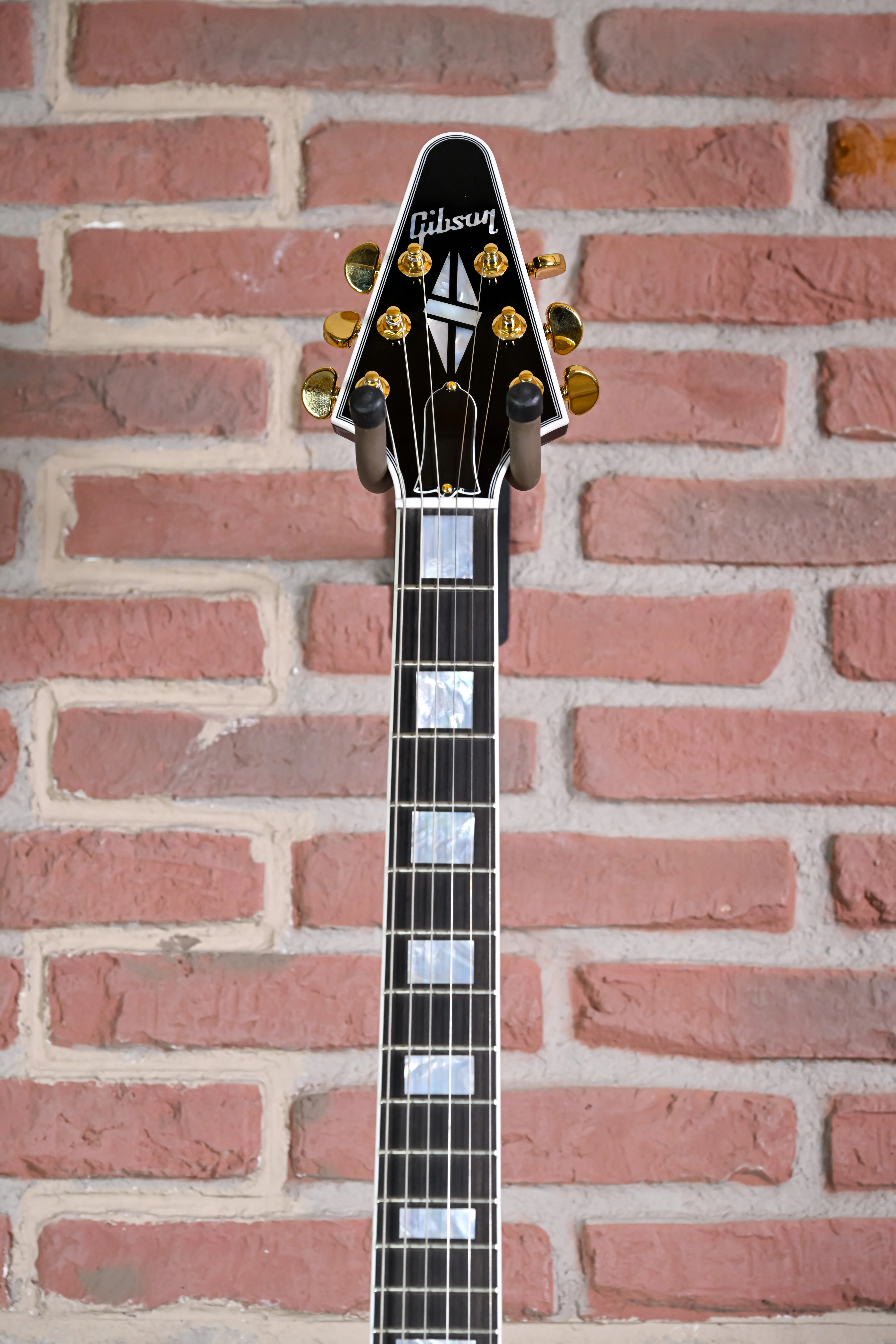 Custom Shop Flying V Figured Cobra Burst