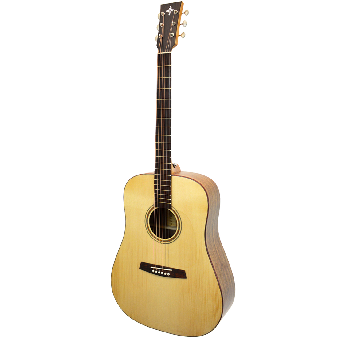 Silver Dreadnought Walnuss Satin  Westerngitarre