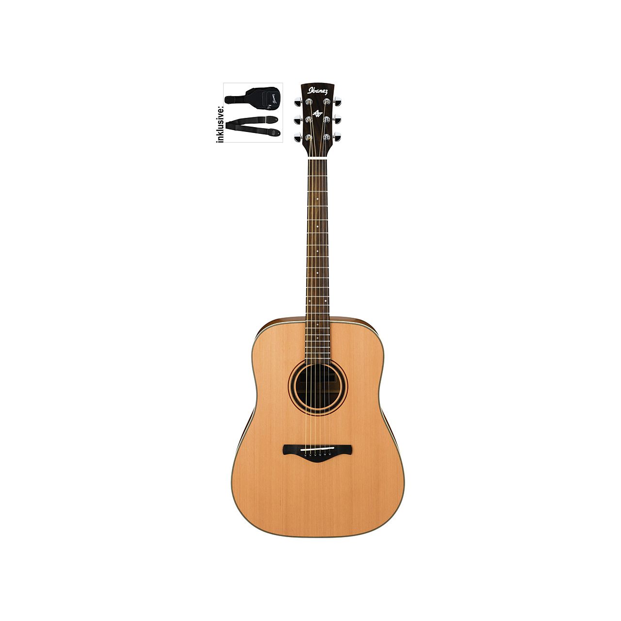 AW250-LG Artwood E-Akustikgitarre in Natur