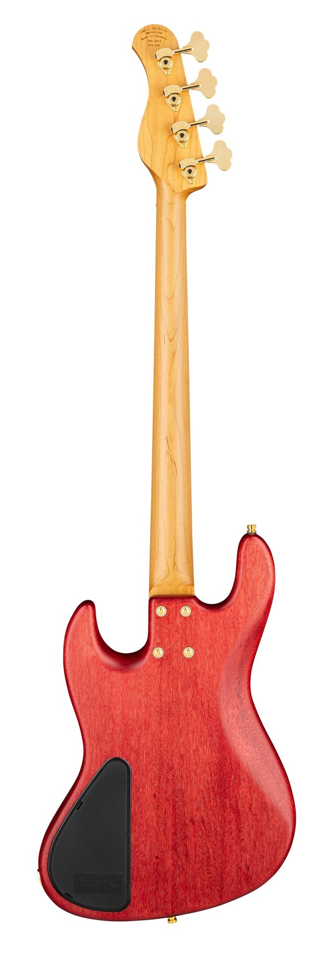 MetroLine 21-Fret Standard J/J Bass, Limited Edition 2023, 4-String - Majestic Red