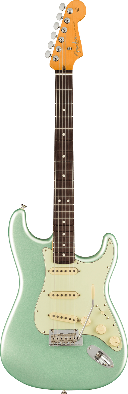 American Professional II Stratocaster®, Rosewood Fingerboard, Mystic Surf Green