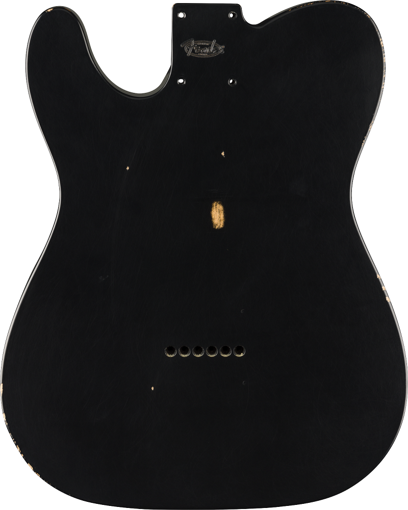 Road Worn 50s Telecaster  SS Alder Body Black