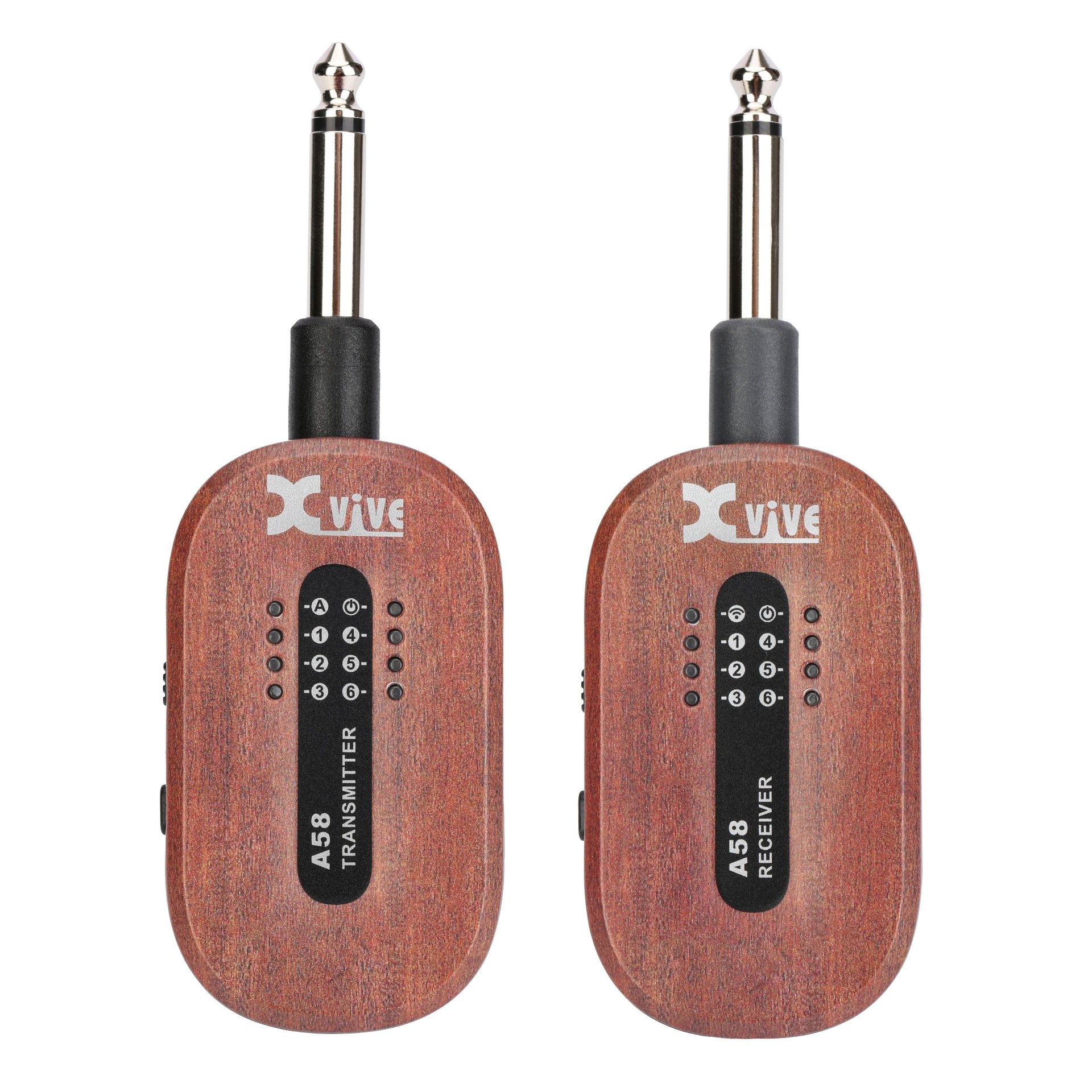 A58 Guitar Wireless System 5.8 GHz Mahogany