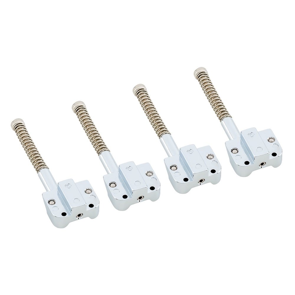  4 String KickAss Saddle Set - Chrome