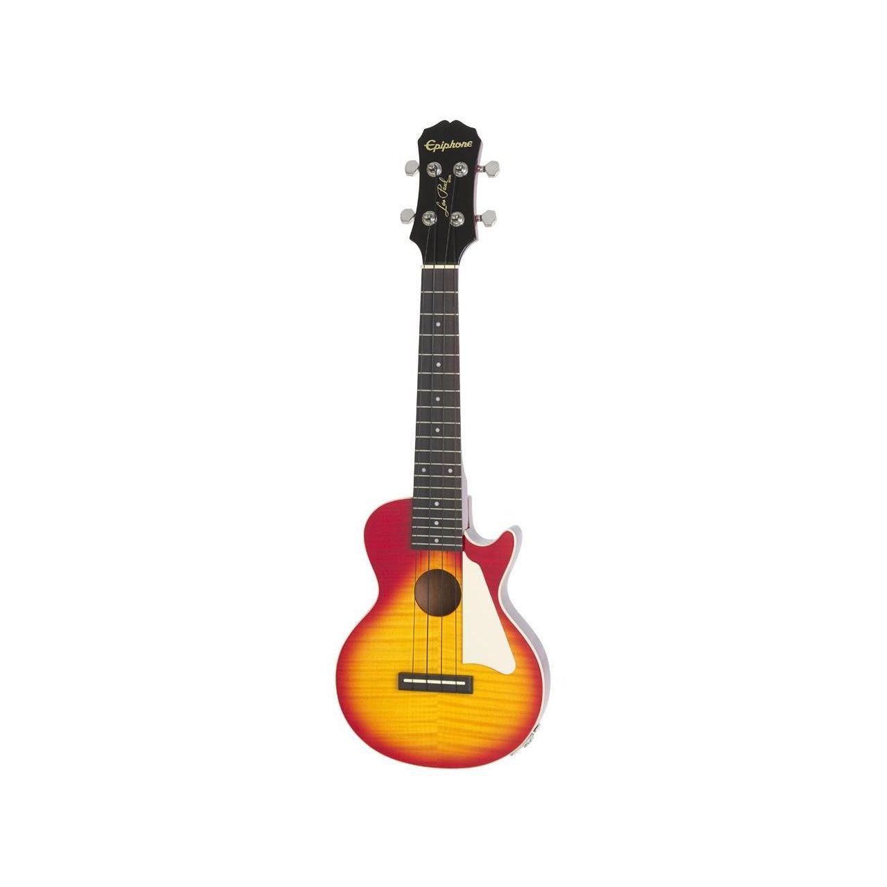 Les Paul Acoustic/Electric Ukulele (Concert; Incl. Gig Bag) Heritage Cherry Sunburst