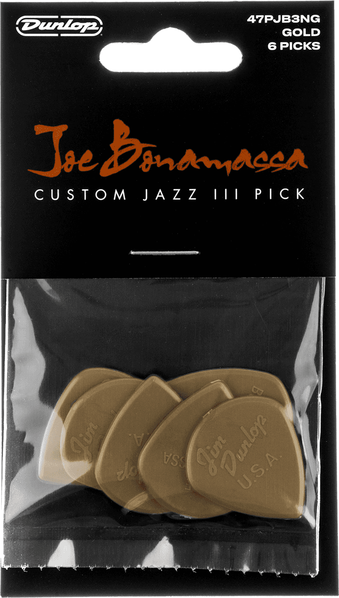 Sign. Pick Joe Bonamassa Custom Jazz III (6 Stück)