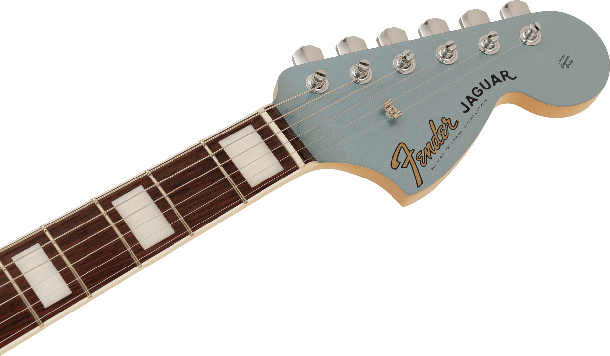 2023 Collection Made in Japan Traditional Late 60s Jaguar®, Rosewood Fingerboard, Ice Blue Metallic