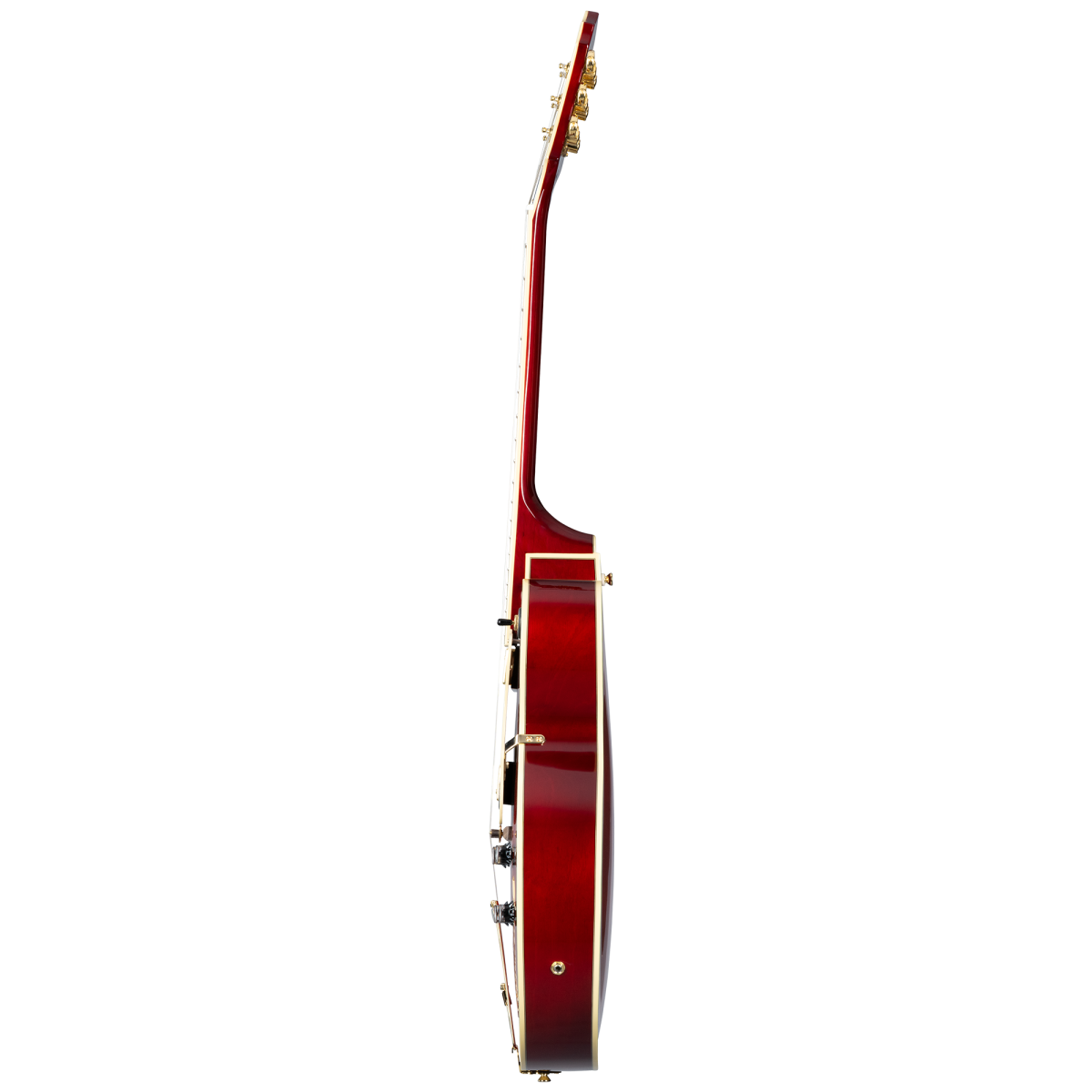 Epiphone Broadway Wine Red Seitenansicht rechts