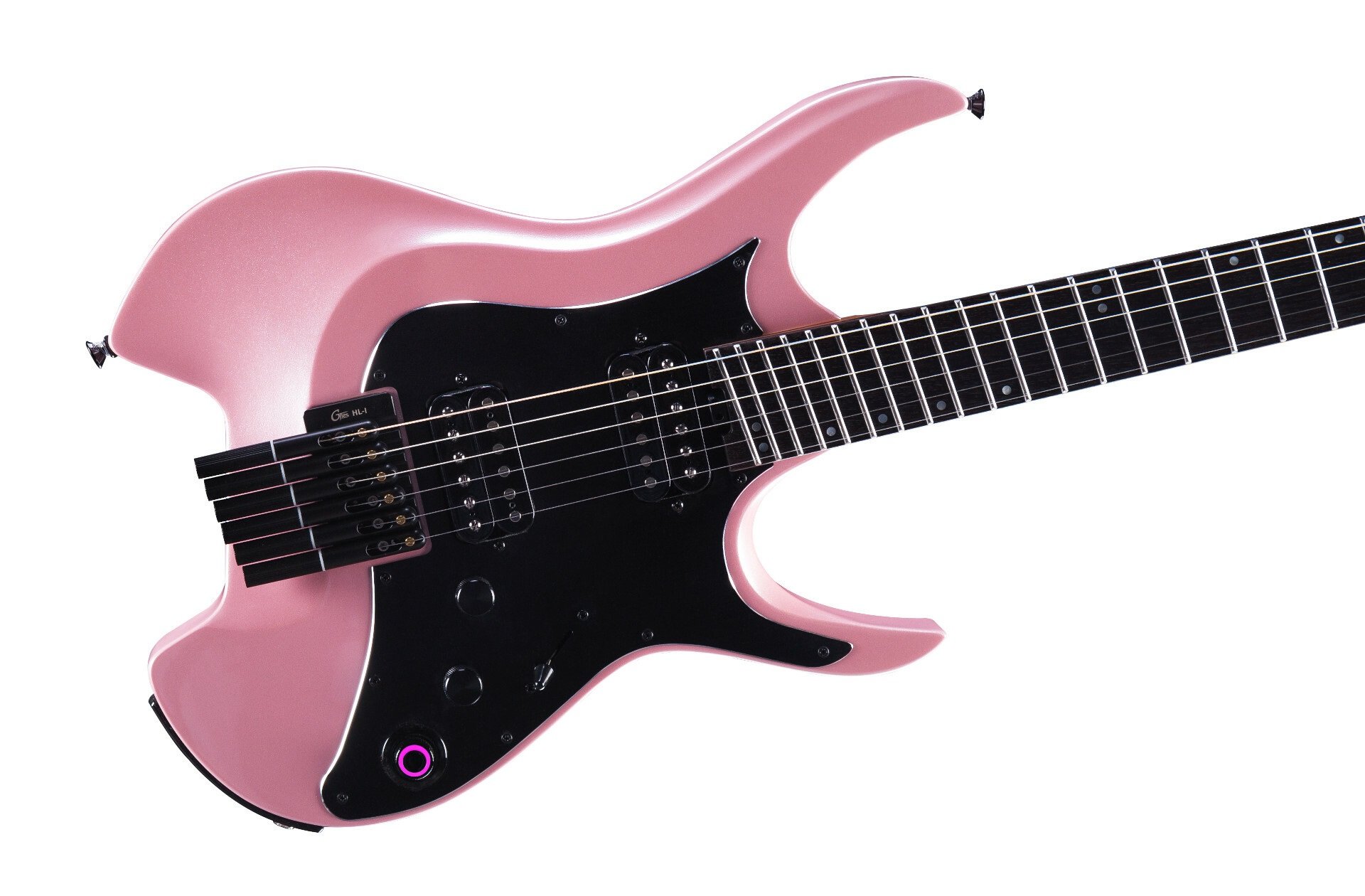 GTRS Guitars Wing 800 Intelligent Guitar (W800) - Pearl Pink