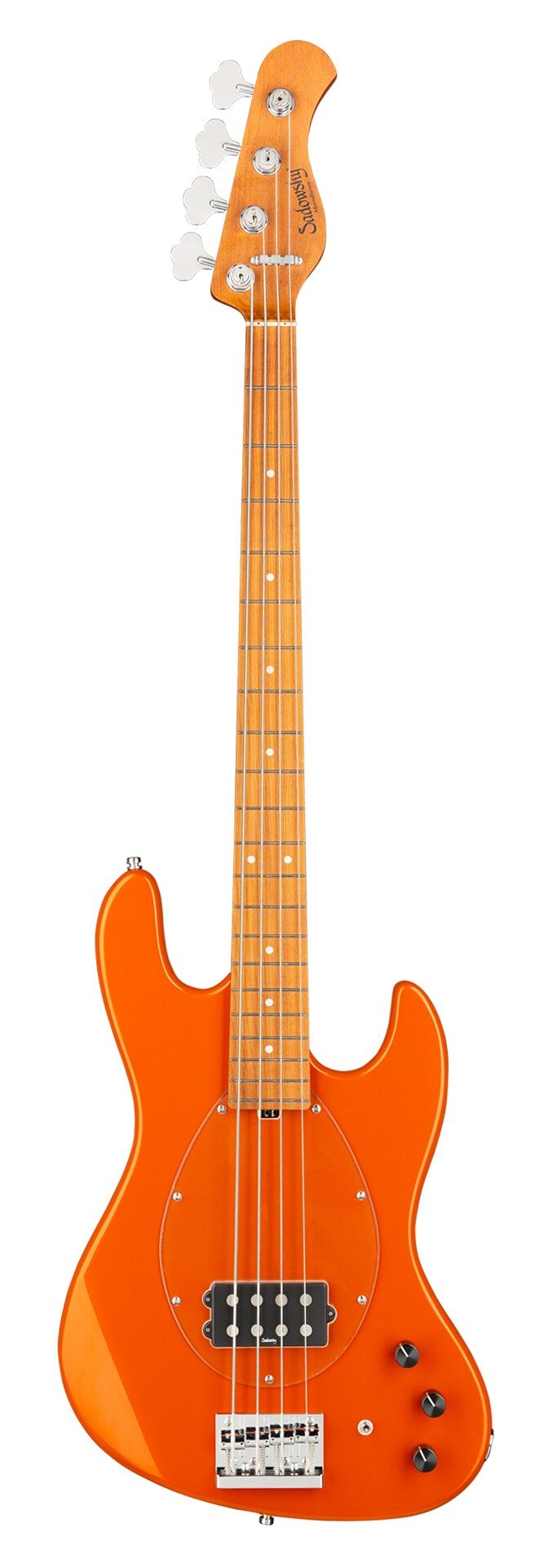 MetroExpress 21-Fret Vintage M  Bass Candy Apple Orange  Metallic (B-Stock)
