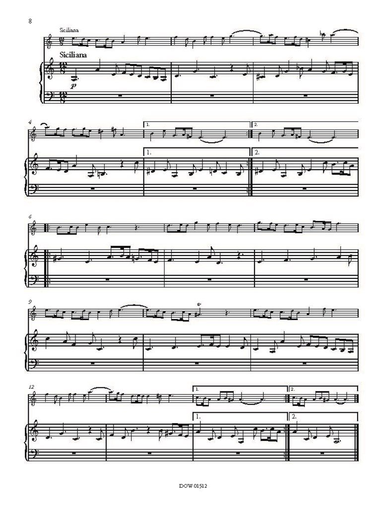 Robert Woodcock - Concerto for Descant (Soprano) Recorder