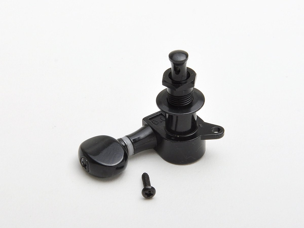 MK6LB Roundbacks, ovaler Flügel, 6 links, schwarz