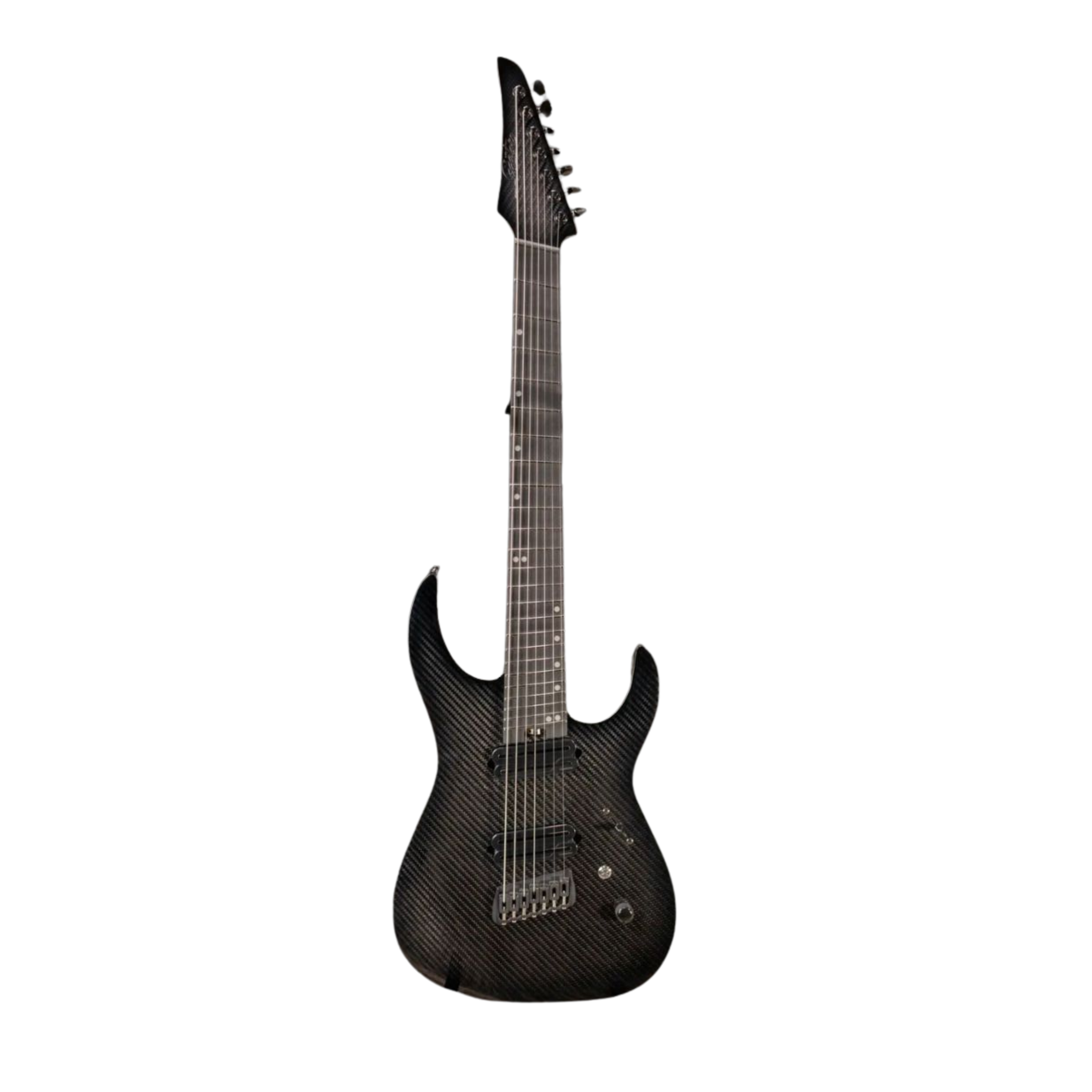 Ninja 7-String Multiscale E-Gitarre Black Carbon