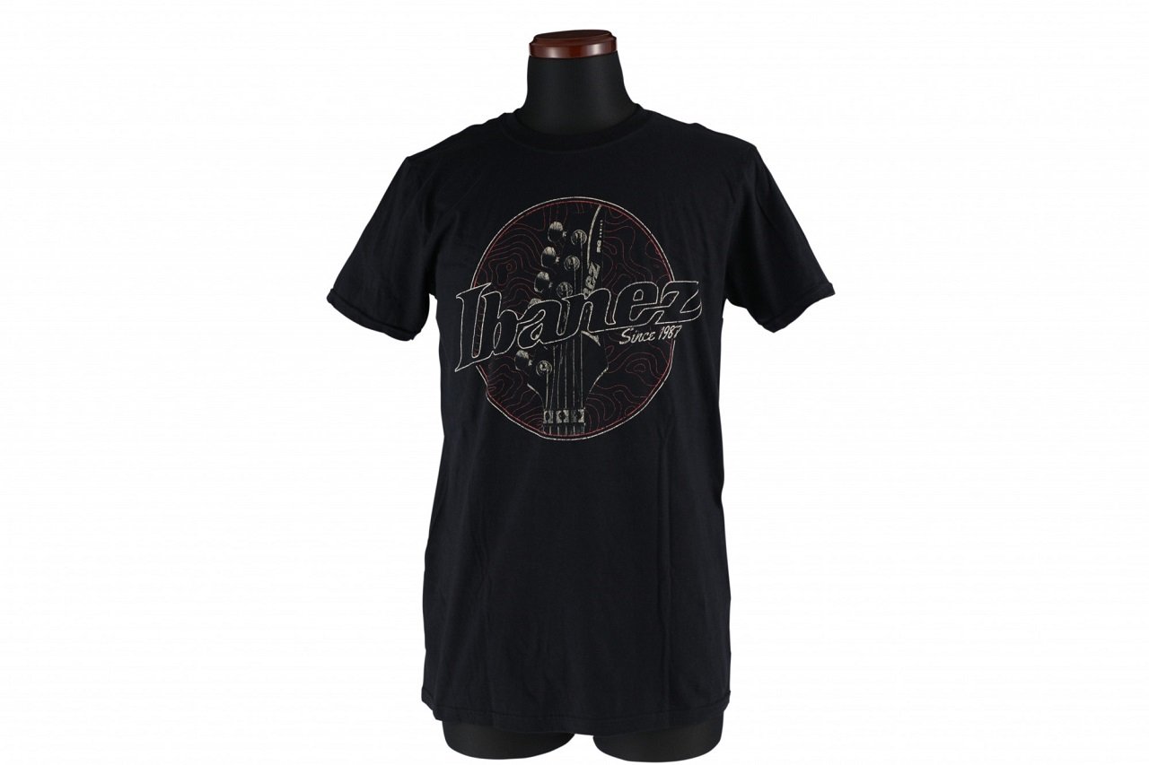 Headstock T-shirt Black - S